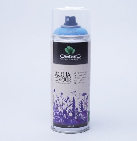 Спрей-краска Oasis Aqua Color на водной основе, 400 мл, небесный синий, арт. 30-06013