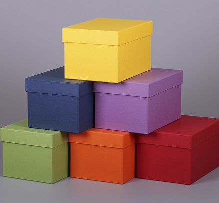 Набор квадратных коробок №75 3в1, 19,5*19,5*11-15,5*15,5*9см в ассортименте