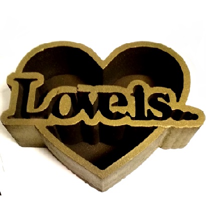 Упаковочная коробка "LOVE IS" 