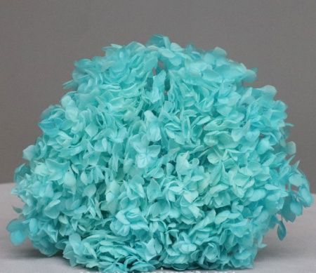 Сухоцвет "Гортензия", длина 60-70 см, диаметр цветка 20 см, 50-60 гр. Тиффани