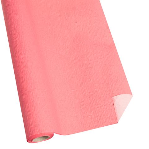 Упак. материал рельефная бумага,двухсторонняя 50см*5м коралловый/розовый
