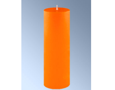 Цилиндр 50 Н-200мм свеча парафин оранжевая