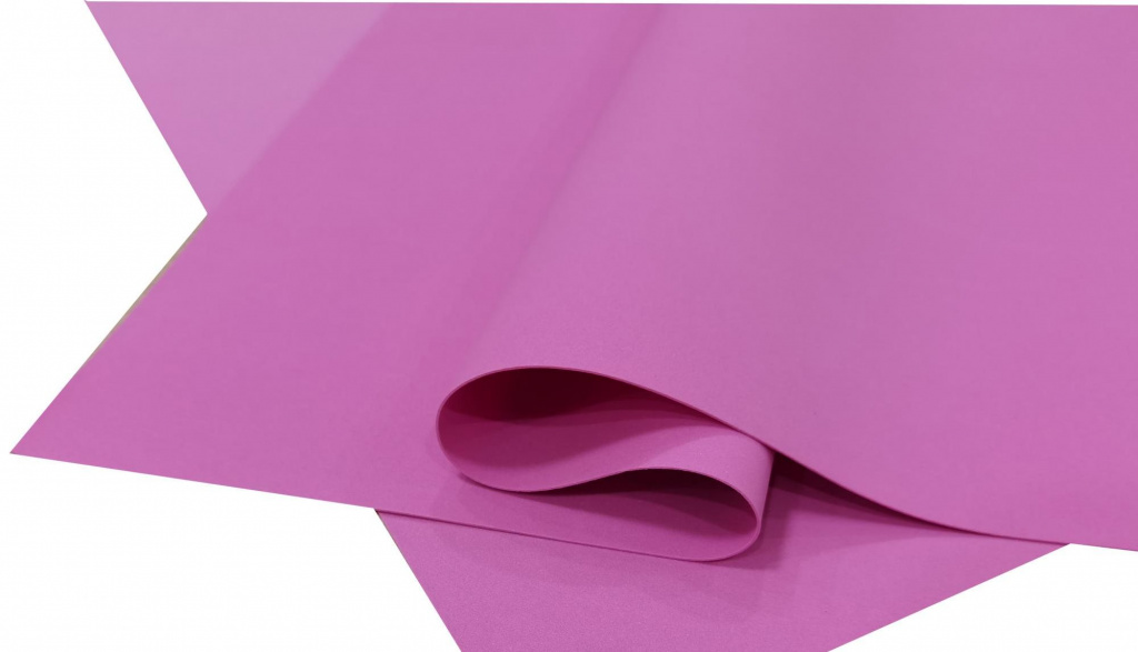 Китайский фоамиран "Зефир", 1 мм, 60 х 70 см, 10 лист./упак, светло-розовый