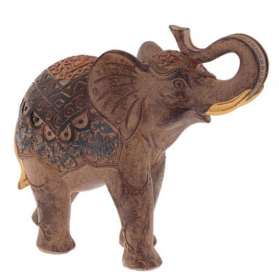 Фигурка декоративная "Слон", L20 W8 H17 см