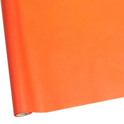 Упак. материал флористический пергамент, 50см*10м оранжевый