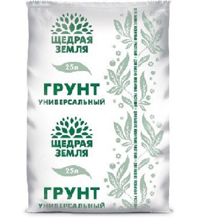 Почвогрунт универсальный Щедрая земля 25л