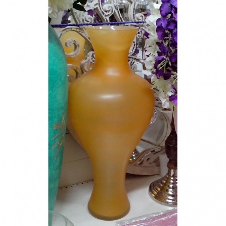 Карамель глянец "Голиаф" ваза декоративная напольная средняя