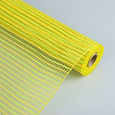 Упак. материал сетка "Акцент" 54см*5,5м (желтый/светло-зеленый LM-20)