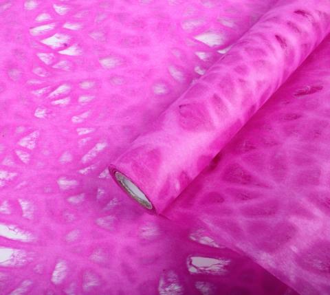 Упак. материал парафиновая рисовая бумага розовый