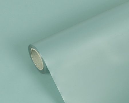 Упак. материал флористическая пленка "Vogue" 50 мкр, 60 см х 10м, пастельно-зеленый