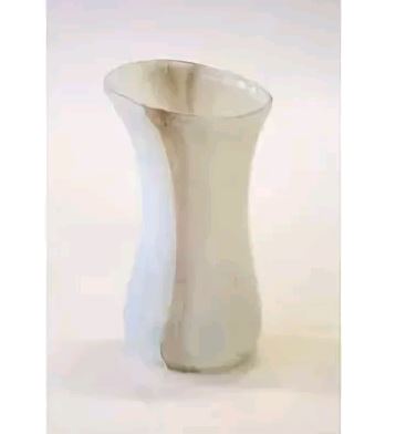 Армас-3 ваза гутной работы из цветного стекла большая