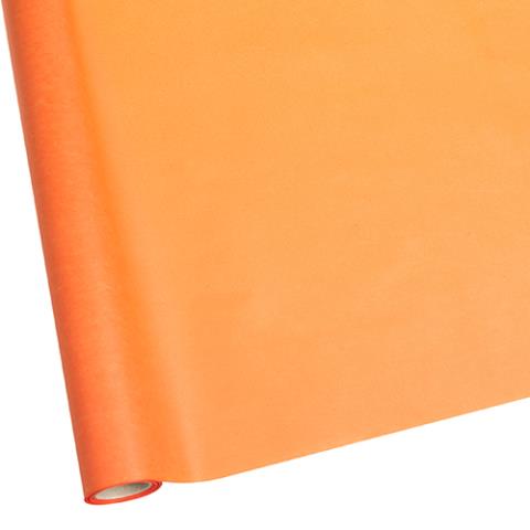 Упак. материал флористический пергамент, 50см*10м светло-оранжевый