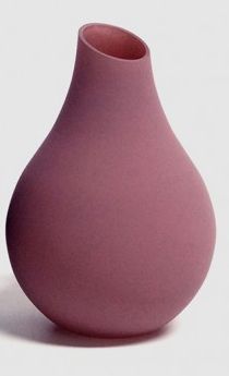 Лаура-розовый матовый "Свобода" ваза М2