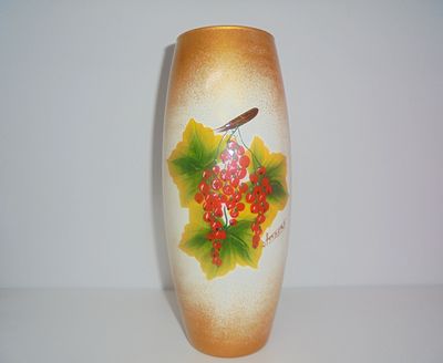 Декорированная ваза h250