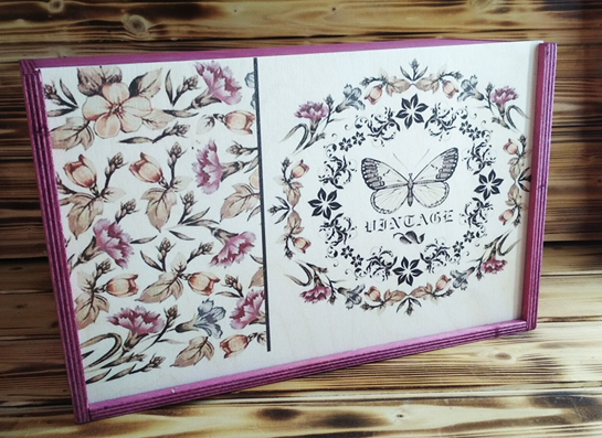 Ящик подарочный "Бабочки", 20*30*12 см 5057251