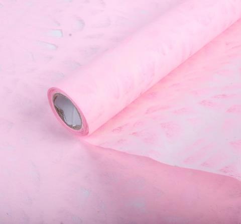 Упак. материал парафиновая рисовая бумага светло-розовый
