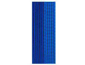 Трубочка д/кокт фольг синяя 12шт/G 1502-4891