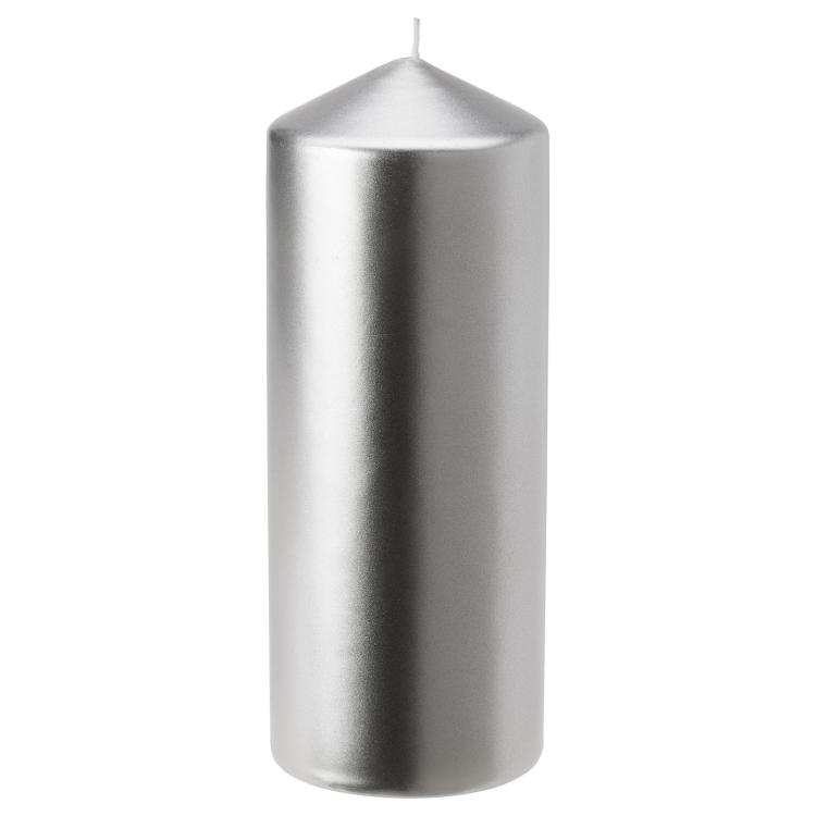 Цилиндр 40 Н-200мм,свеча парафин серебро
