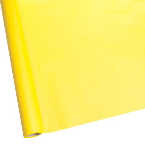 Упак. материал флористический пергамент, 50см*10м желтый