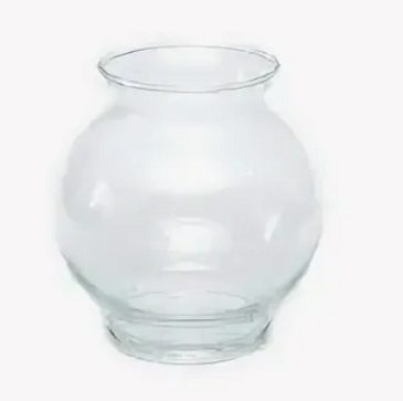 Ландыш-1 ваза декоративная 140 прозрач.