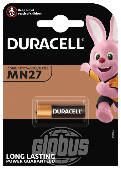 DURACELL батарейка MN27 1шт