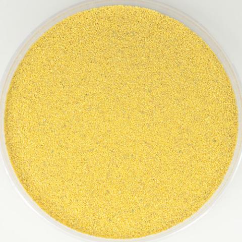 Песок цвет. желтый (кварцевая крошка, фракция 0,5-1мм) 