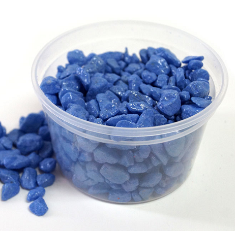 Грунт цвет. средний голубой (фракция 5-8мм) 