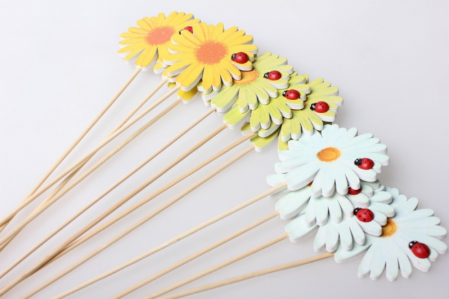 Вставка ромашка с б.к.  1/12шт.