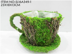 Чашка из травы 
