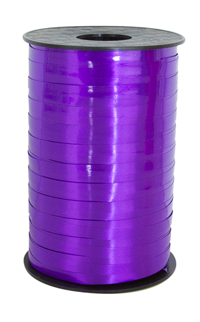Лента полипропиленовая (0,5 см*250 м) Фиолетовый, Лаковый, 1 шт.