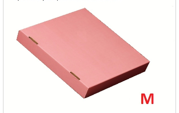 Коробка для цветов с крышкой 160*300*430 М розовая 10шт./уп.