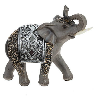 Фигурка декоративная "Слон", L13 W5,5 H12 см