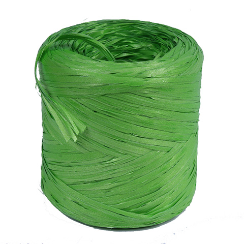 Рафия искусственная 1,6мм*200м ярко-зеленый