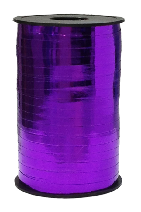 Лента полипропиленовая (0,5 см*250 м) Фиолетовый, Металлик, 1 шт.
