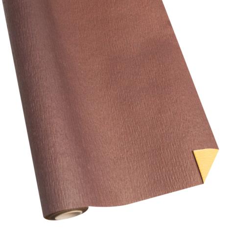 Упак. материал рельефная бумага,двухст. 50см*5м шоколадный/бежевый