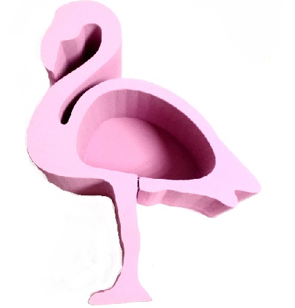 Упаковочная коробка фламинго