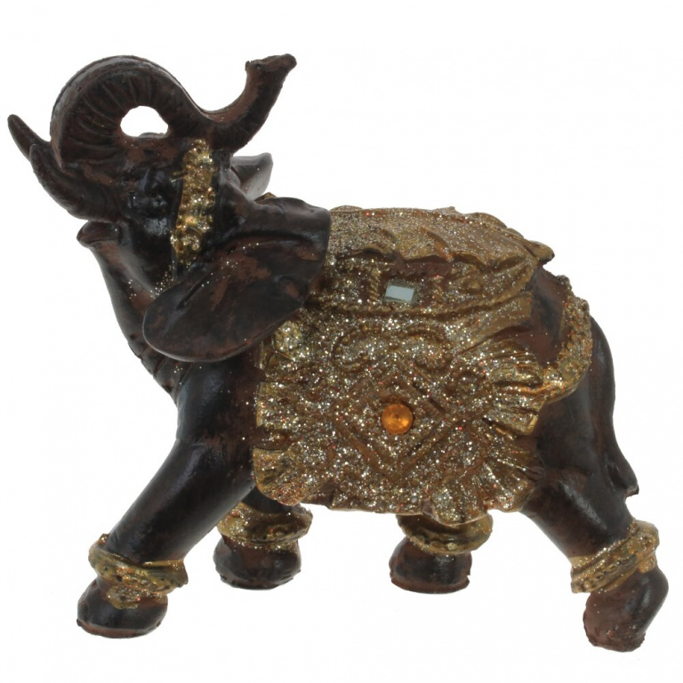Фигурка декоративная "Слон", L11 W6 H10 см