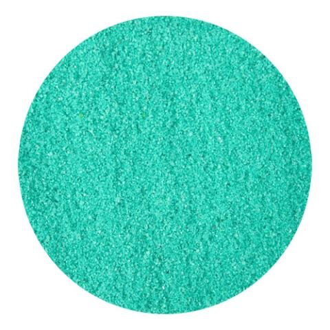 Песок цвет. изумруд (кварцевая крошка, фракция 0,5-1мм)