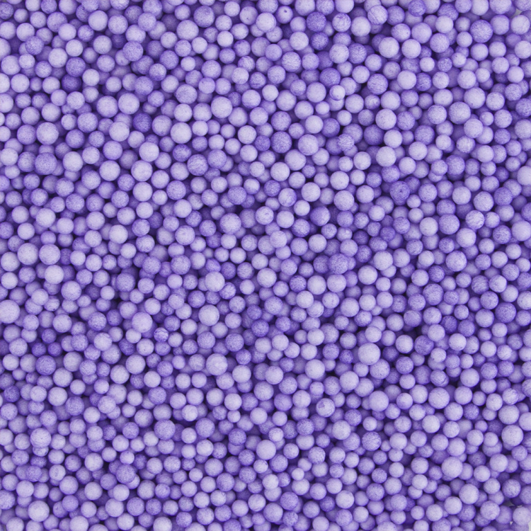 Шарики пенопласт, Фиолетовый, 2-4 мм, 10 гр