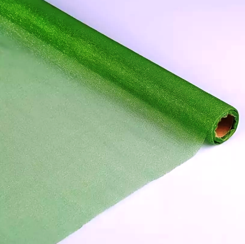 Упак. материал сетка с металл. нитью 50см*4,5м зеленый