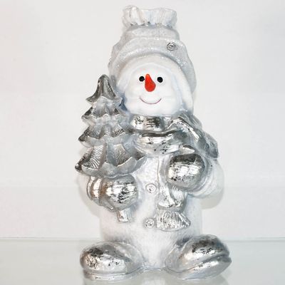 Фигурка Снеговичок с елочкой 