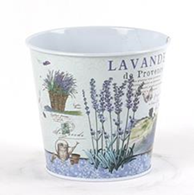 Декоративное кашпо "Лавандовое настроение" D12XH11CM/B8.5, металл