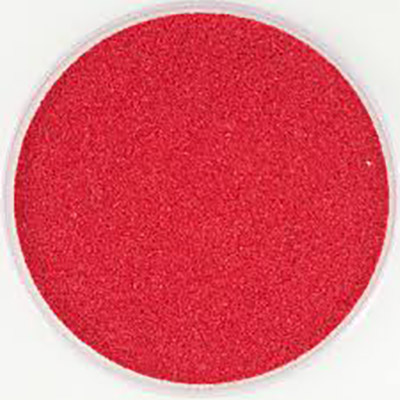 Песок цвет. красный (кварцевая крошка, фракция 0,5-1мм)
