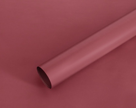 Упак. материал флористическая пленка "Самая нужная премиум", 65 мкр, 58 см х 10 м, красный