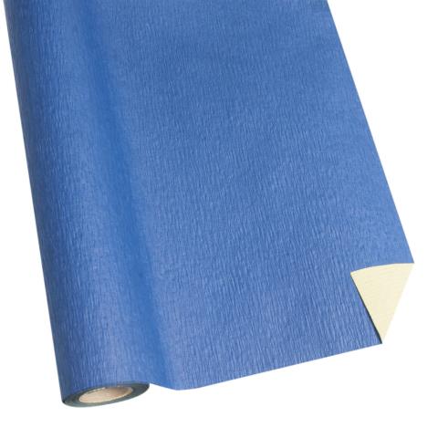 Упак. материал рельефная бумага,двухст. 50см*5м синий/желтый