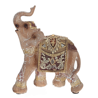 Фигурка декоративная "Слон", L11 W5 H14 см