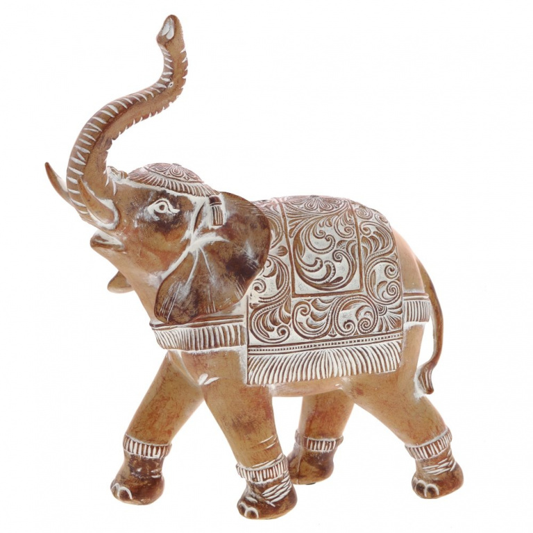 Фигурка декоративная "Слон", L22 W10 H28 см